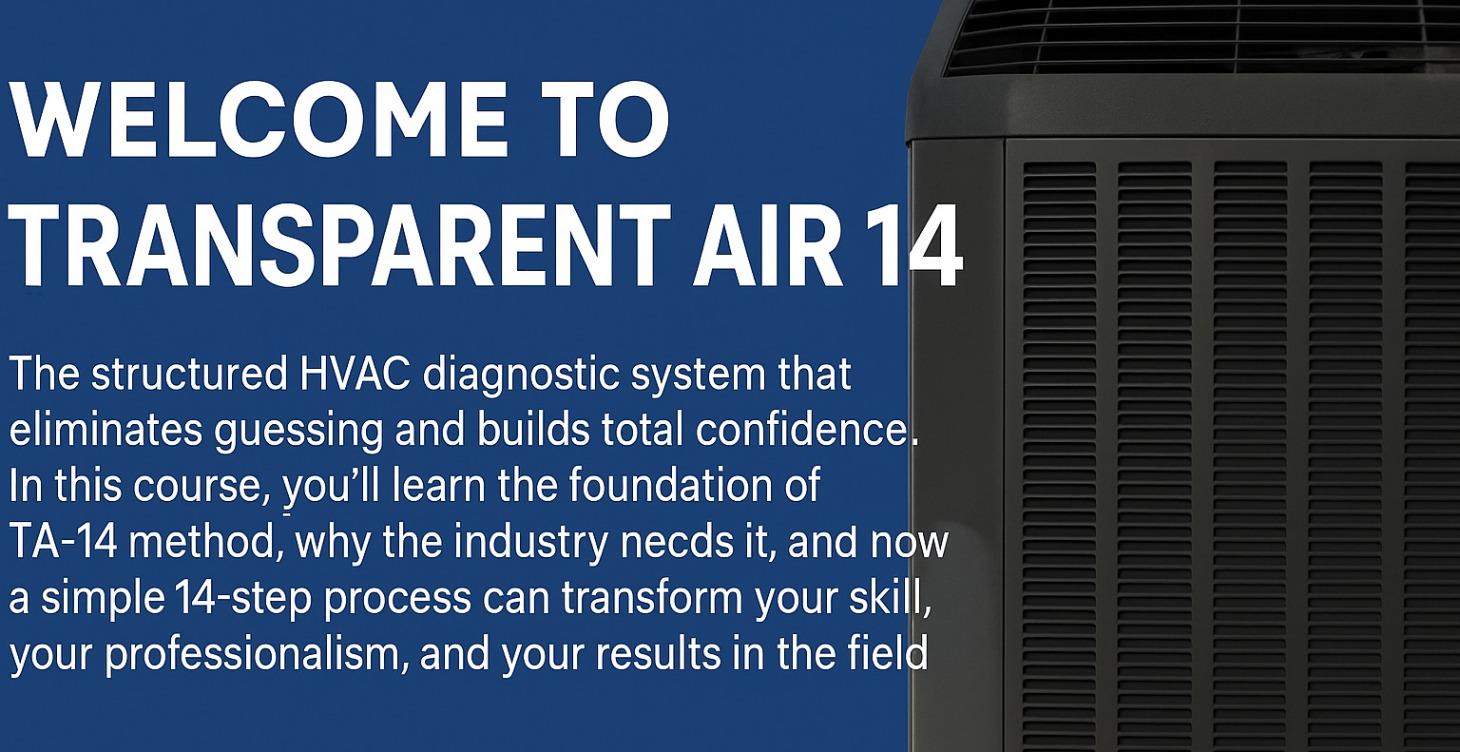 Welcome to Transparent Air 14