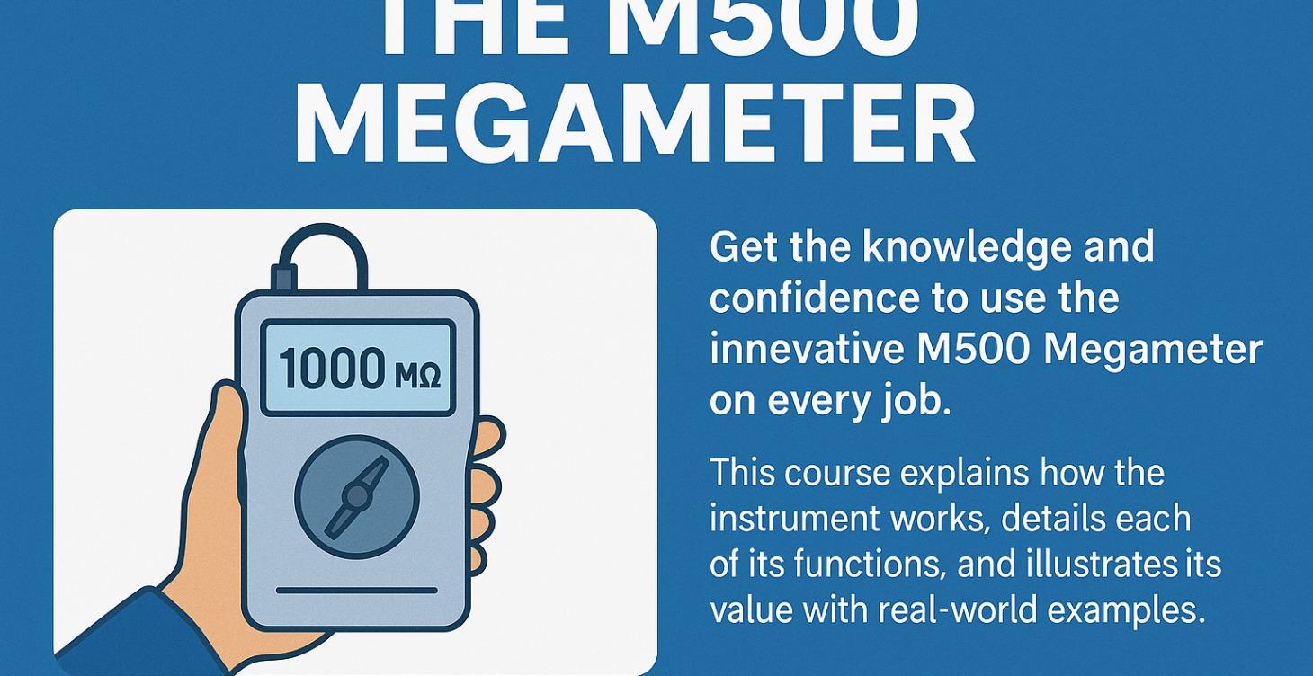 The M500 Megohmmeter (Your #1 Tool)
