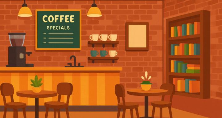 The Tasklandia Coffee Shop