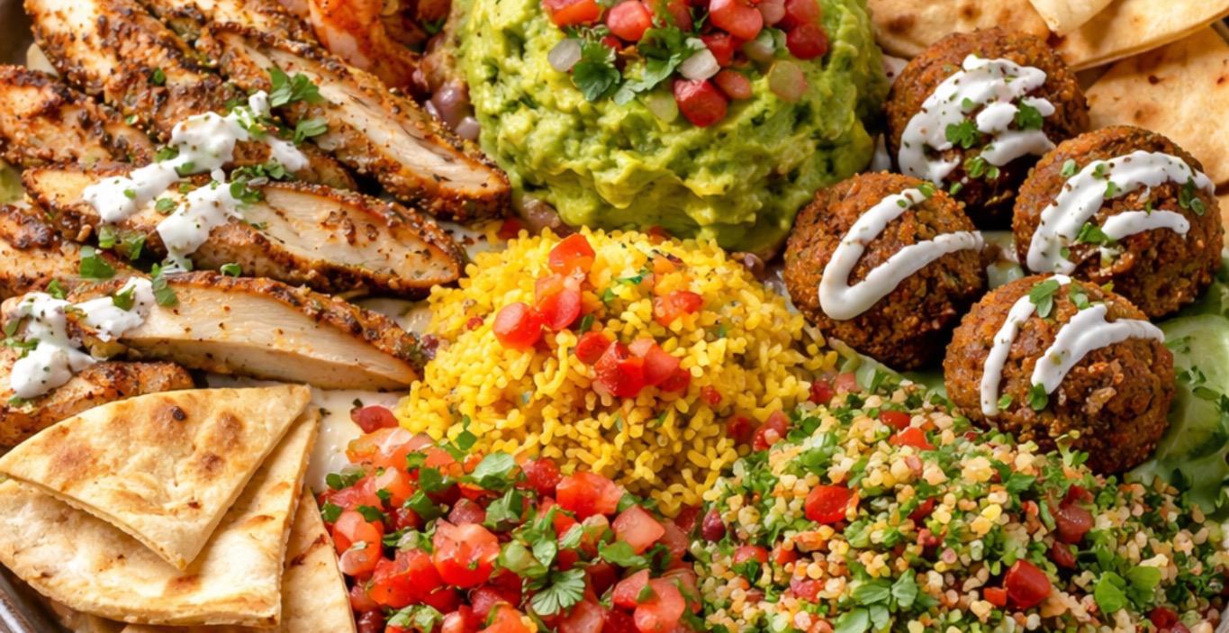 Mediterranean Meets Mexican : Fusion Cooking