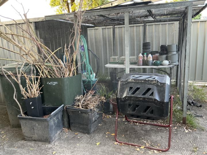 Repurpose a Compost Tumbler & how to use it!