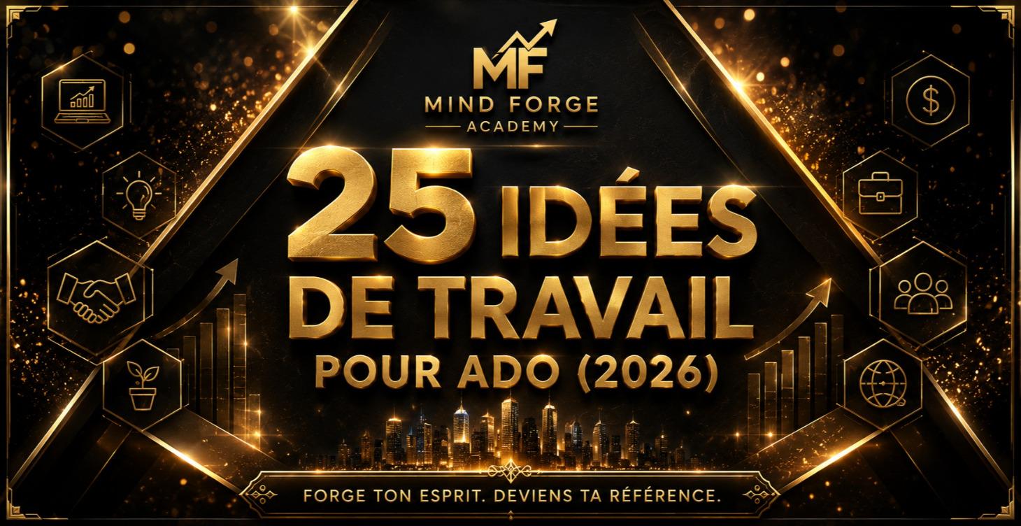 25 Idées de Travail pour Ado (2026)