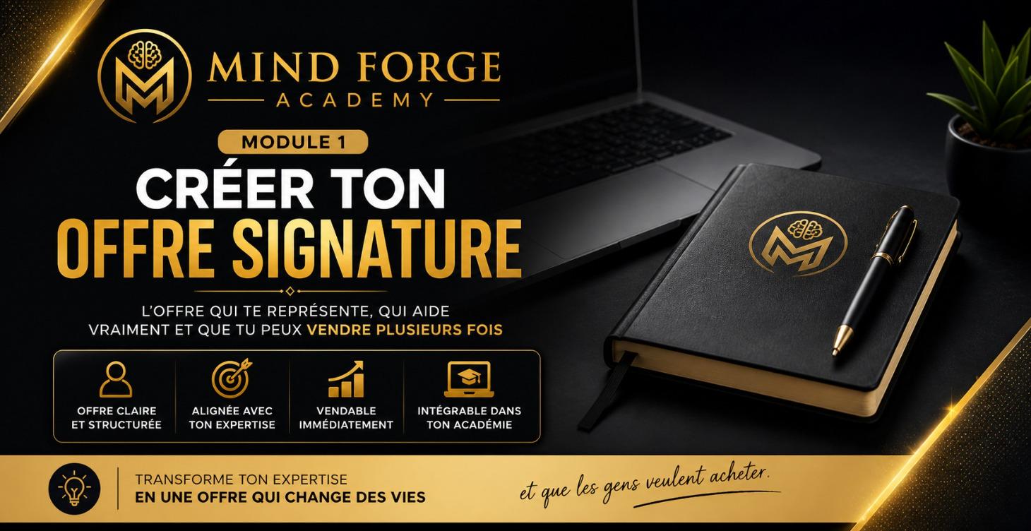 PACK🎁-Créer ton offre & ton système Rapide.