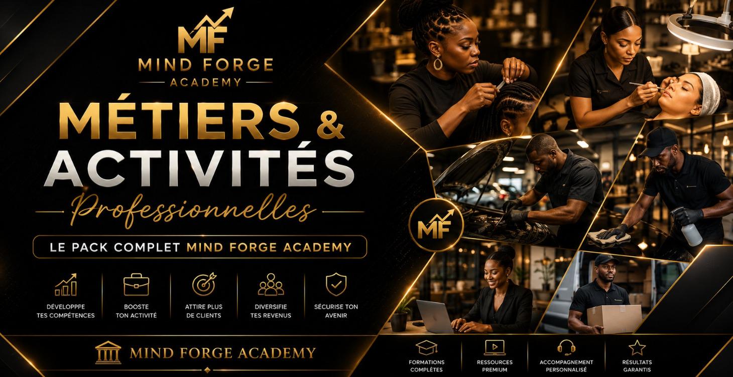 Métiers & Activités Professionnelles Mind Forge