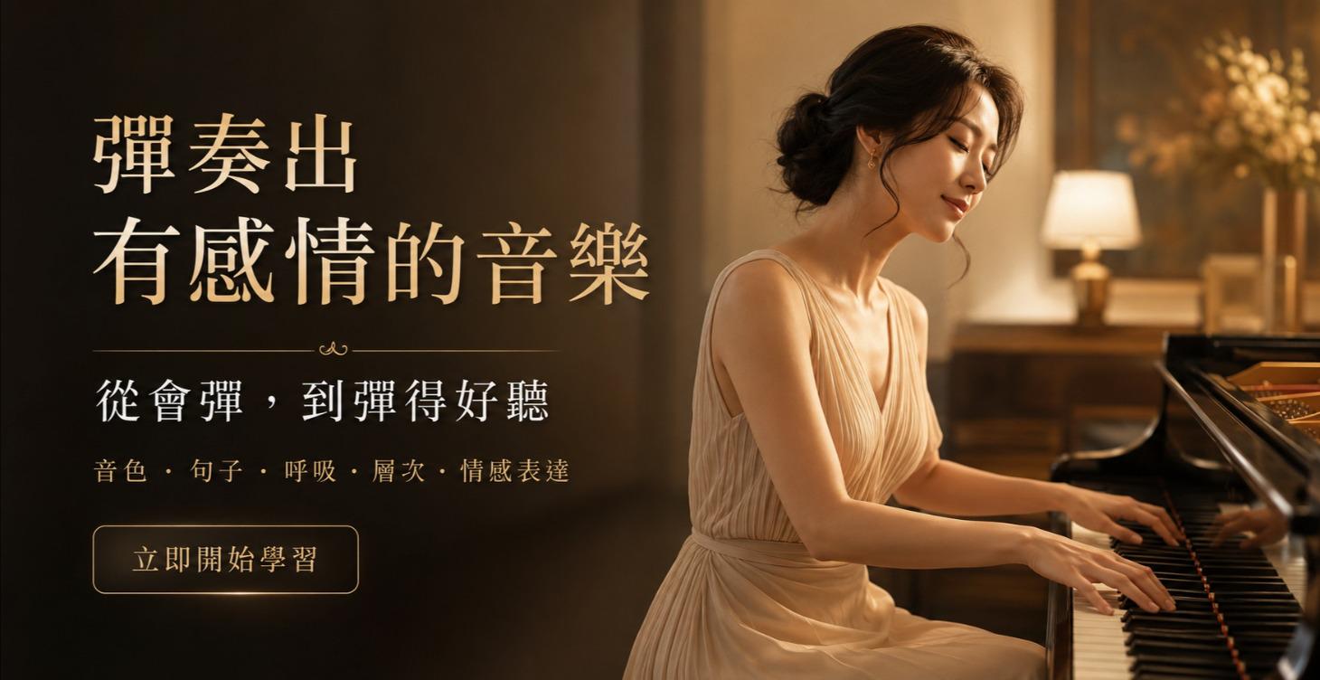 彈奏出有感情的音樂
