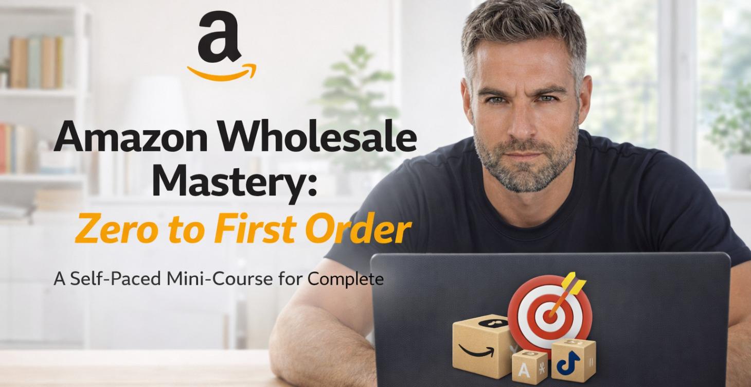 🎯 Amazon Wholesale Mastery: Zero to First Order