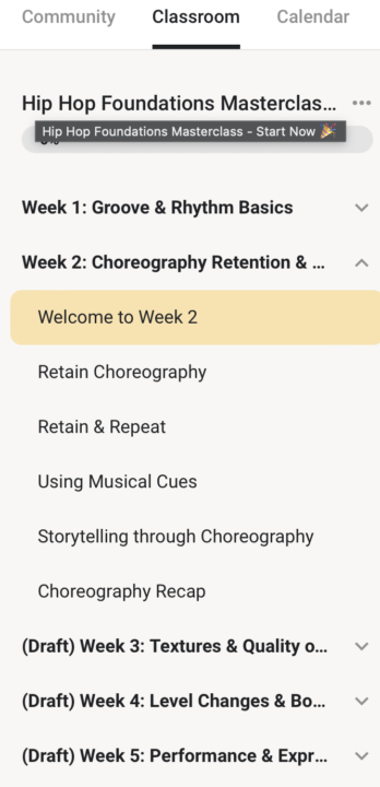 How to Remember Choreography: Week 2 of the Hip Hop Masterclass is Here!