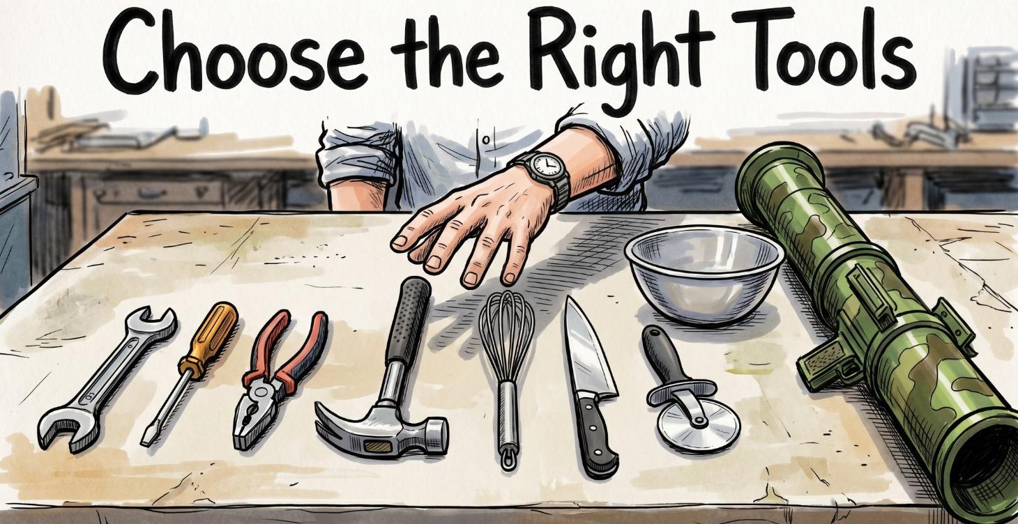 04 Choose the Right Tool