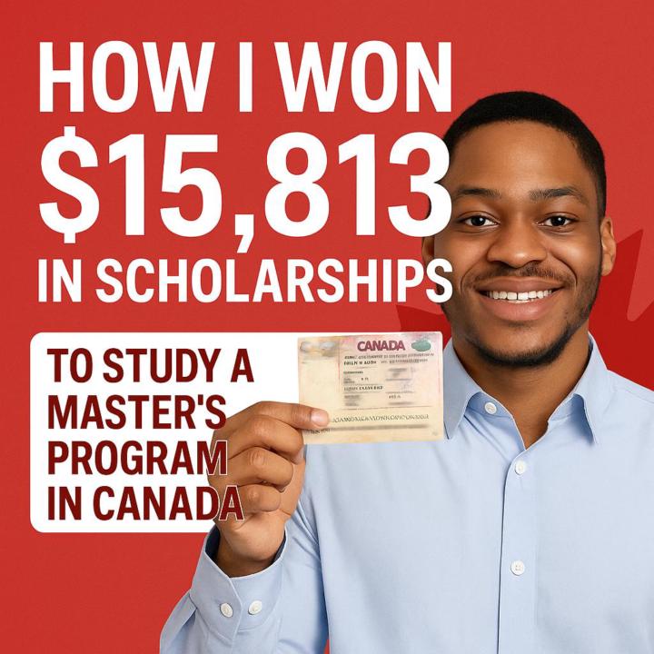 How I won 15813 scholarships to study masters 