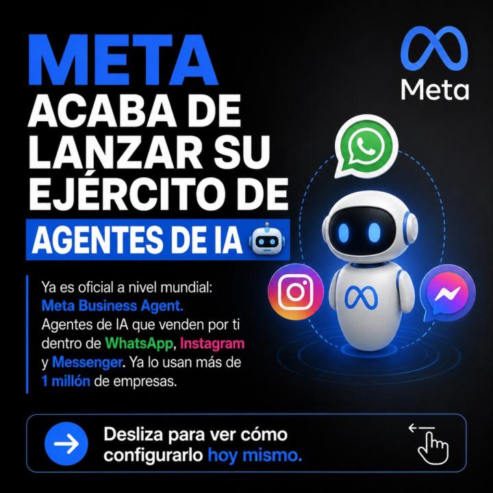 🚨 ALERTA: Meta lanza sus Agentes de IA