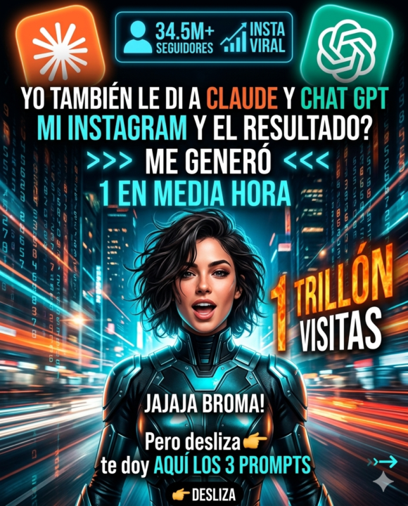 🤖 ¿5 minutos para crear 5 carruseles virales? ⏱️