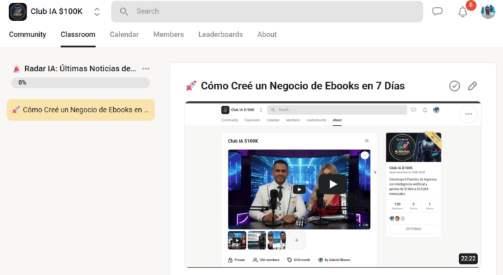 🚀NUEVO VIDEO: Cómo Creé un Negocio de Ebooks en 7 Días