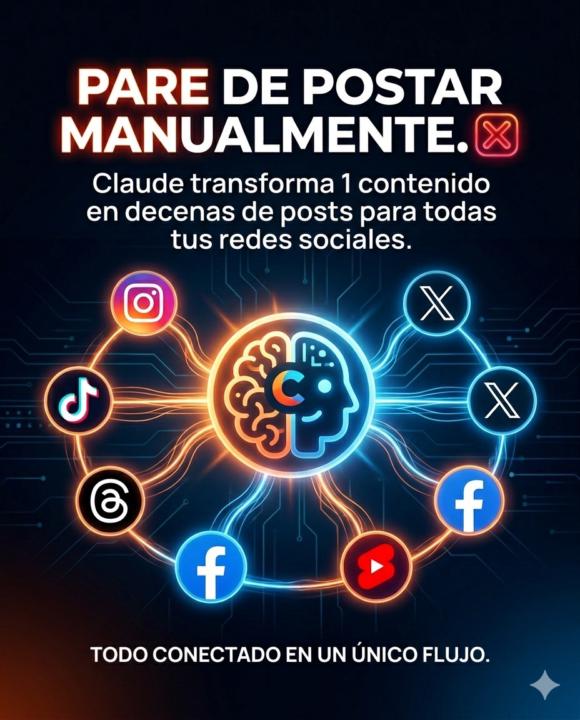 CLAUDE postea en Automático 