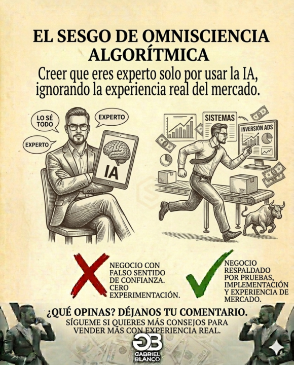 El sesgo de la "Omnisciencia Algorítmica" 🤖⚡️
