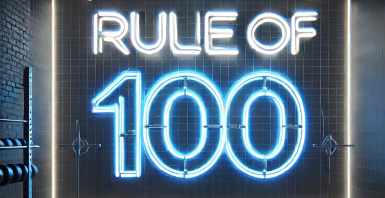 Dailey Fitness challenge: Rule of 100