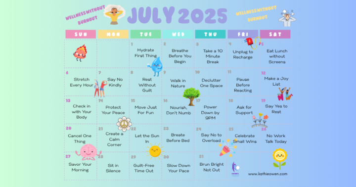 Calendars and July's Calendar