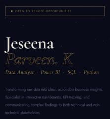 Jeseena K