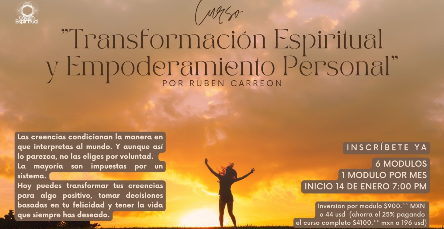 Transformación espiritual y empoderamiento persona