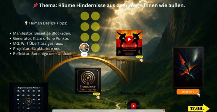 Phase 5 des rückläufigen Merkurs ✨ 16.08. – Räume Hindernisse aus dem Weg