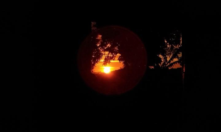 Sonnenuntergang in Kenia