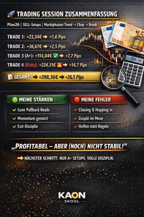 🚀 KAON Vormittag Trading Session – 18.03.26