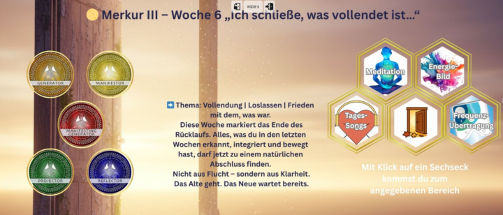 🌕 Merkur III – Woche 6