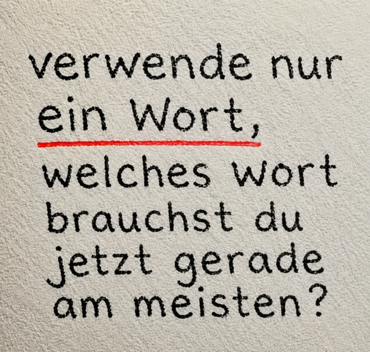Auf ein Wort