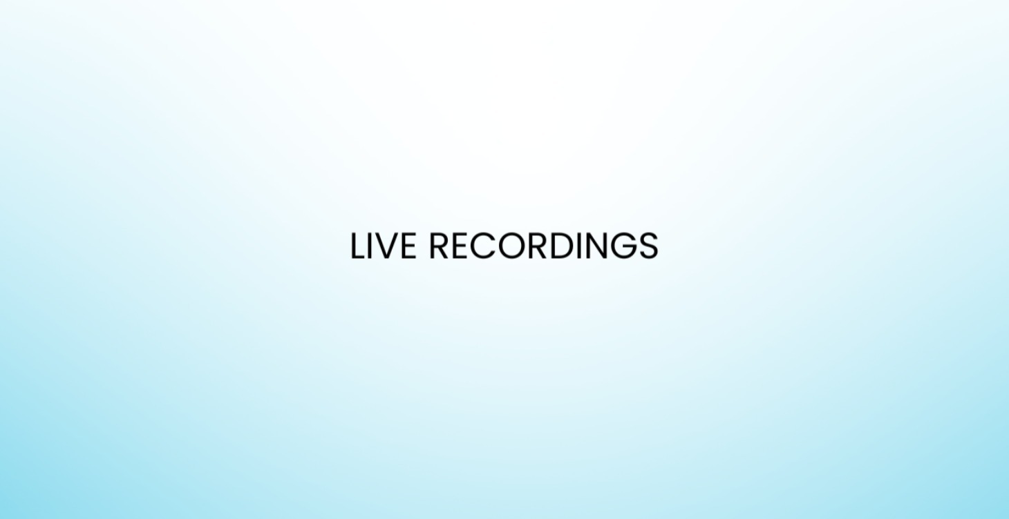 Live Recordings