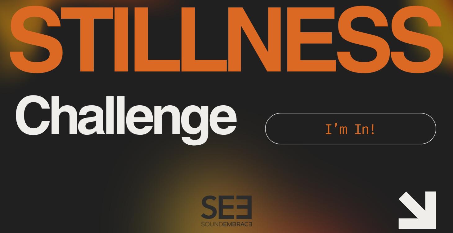 🌿 3 Day Stillness Challenge