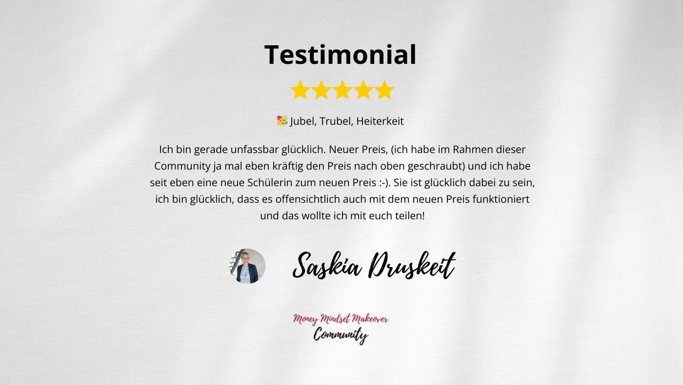 Money Mindset Makeover