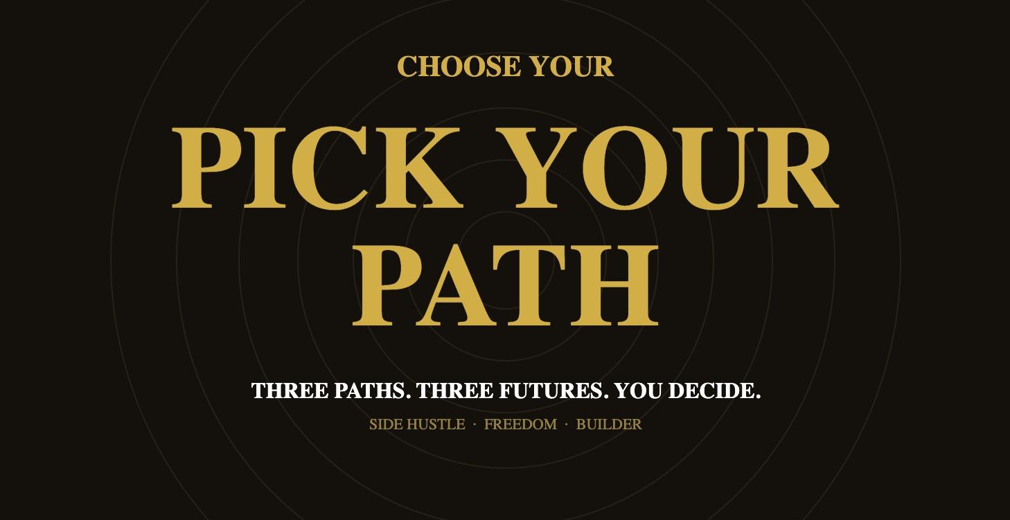 Phase 1: Pick Your Path