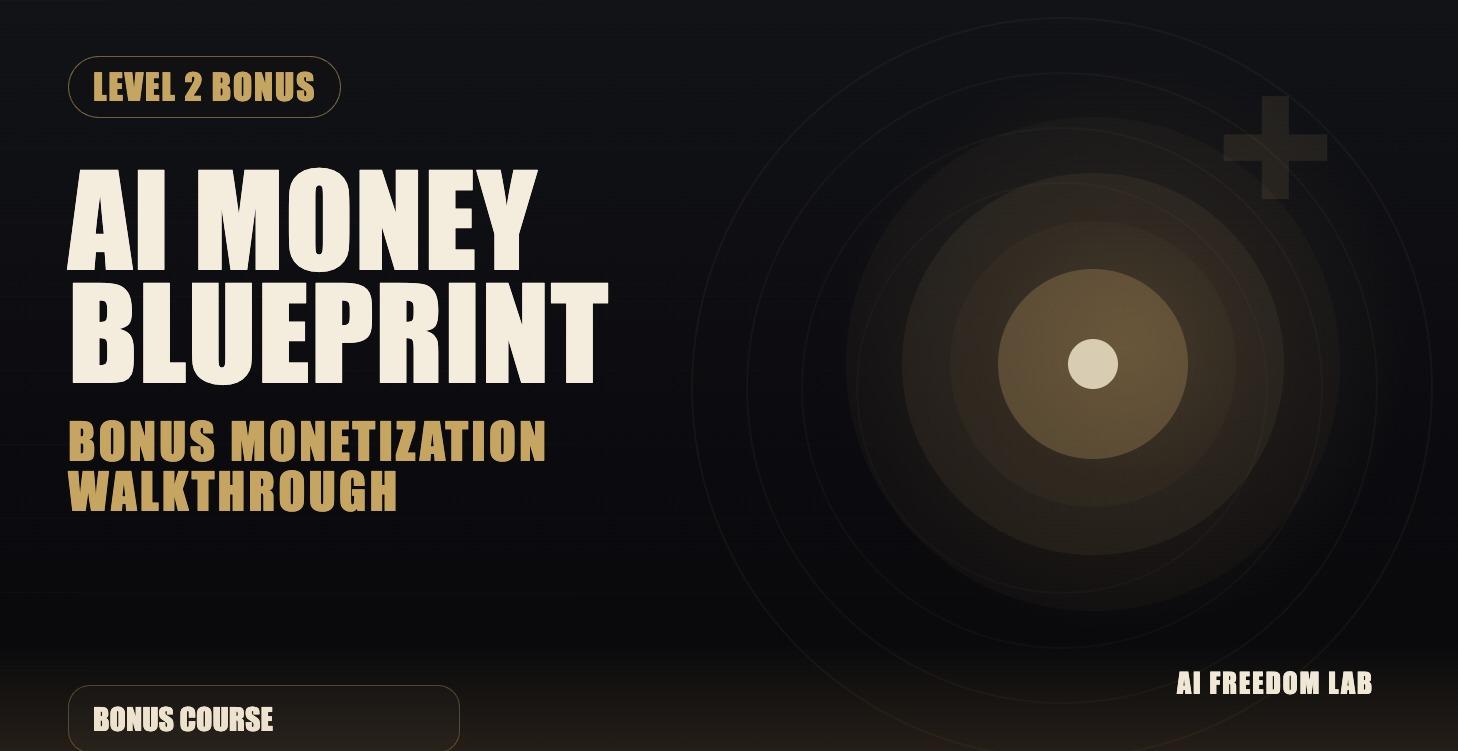 AI Money Blueprint Bonus