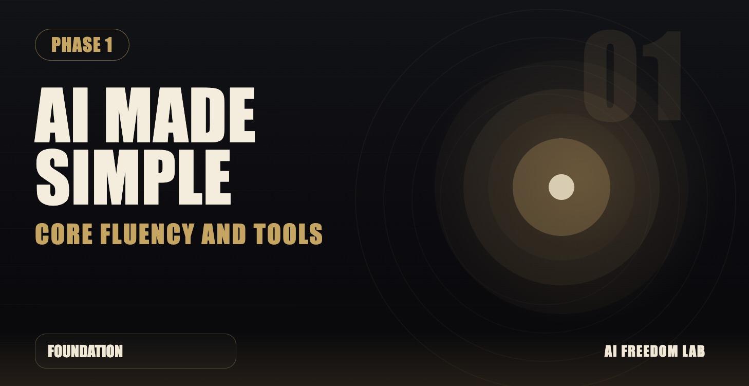 Phase 1: AI Made Simple