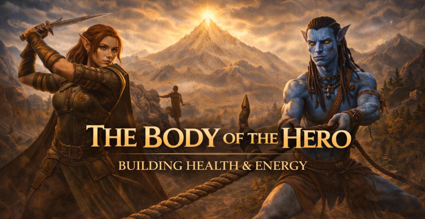 The Body of the Hero – Building Health & Energy