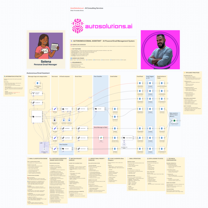 Selena, my Professional Email Organizer. 👩‍💻