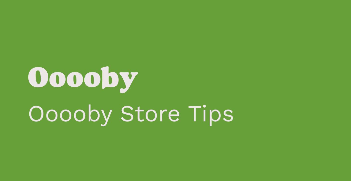 Ooooby Store Tips (coming soon)