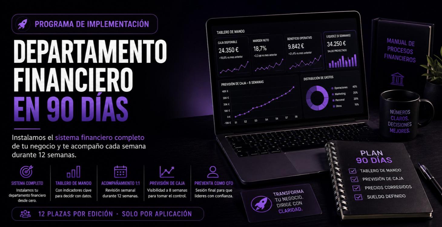 Departamento Financiero en 90 Días