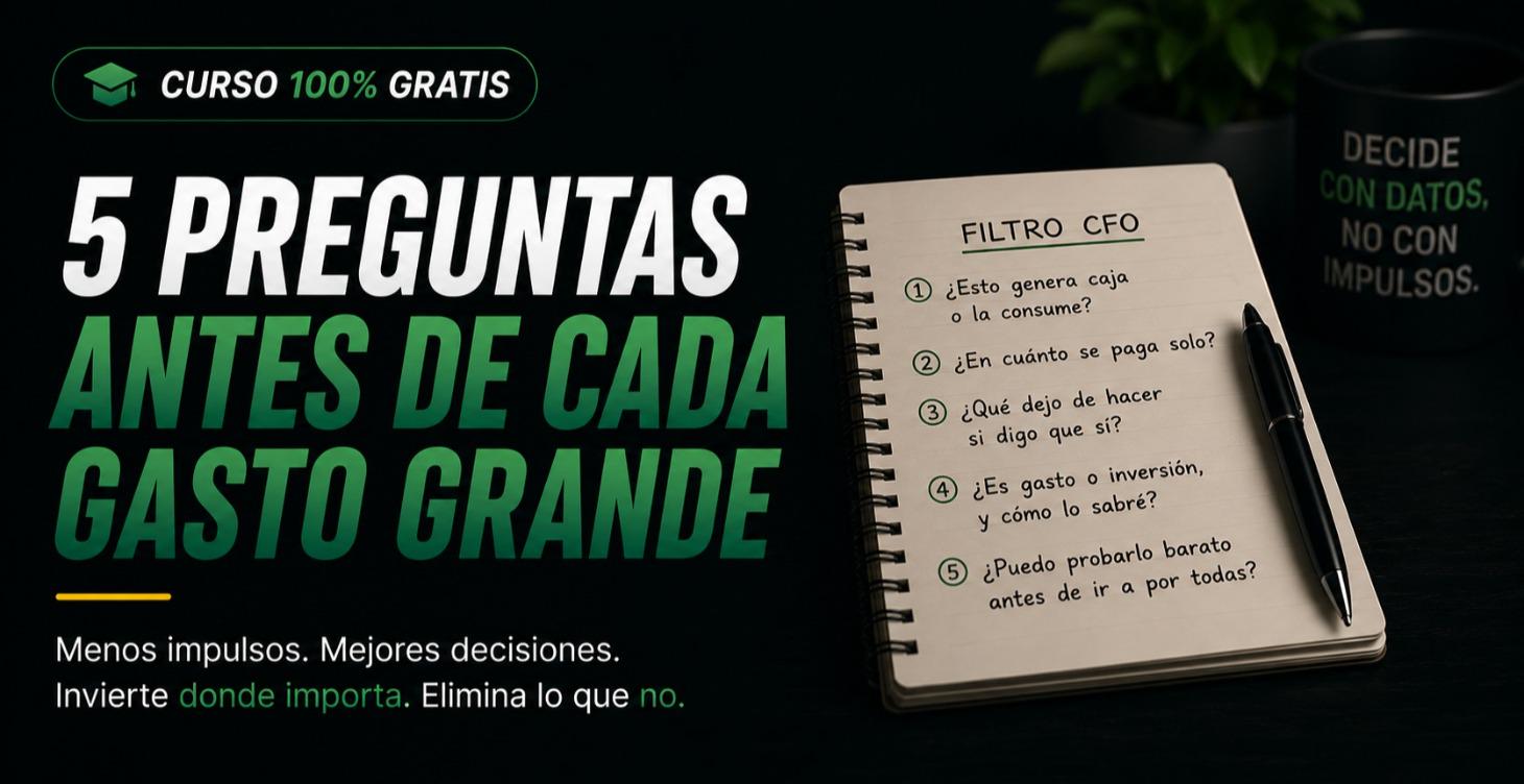 5 preguntas antes de cada gasto grande