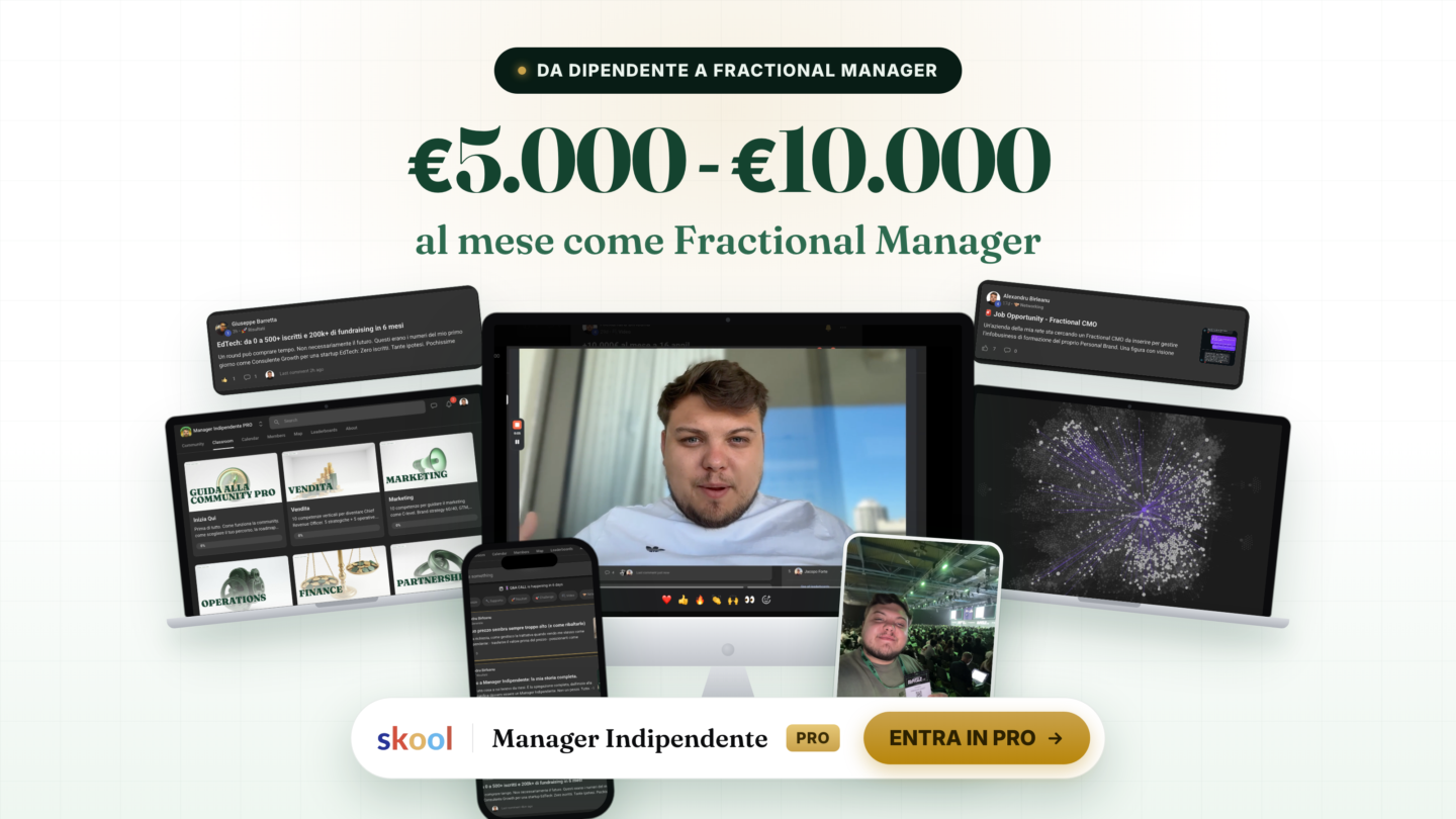 Manager Indipendente PRO