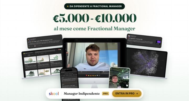 Manager Indipendente PRO