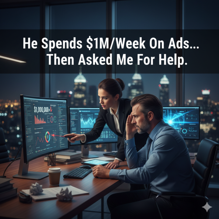 He spends 1M/week on ads… then asked ME for help