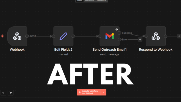 Turned a confusing n8n workflow into something my friend could actually use. 🚀