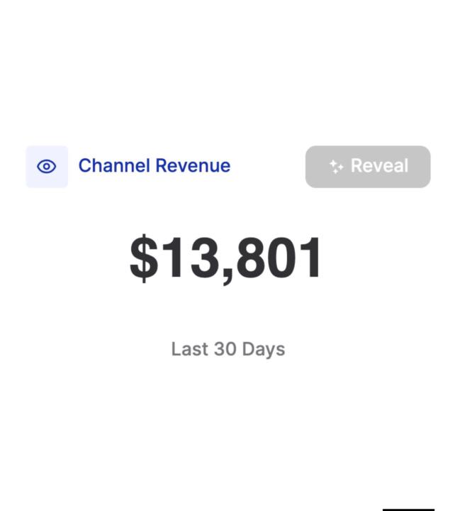 $13,801 in the last 30 days — from a faceless YouTube channel.