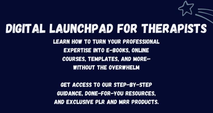 Digital Launchpad 4 Therapists