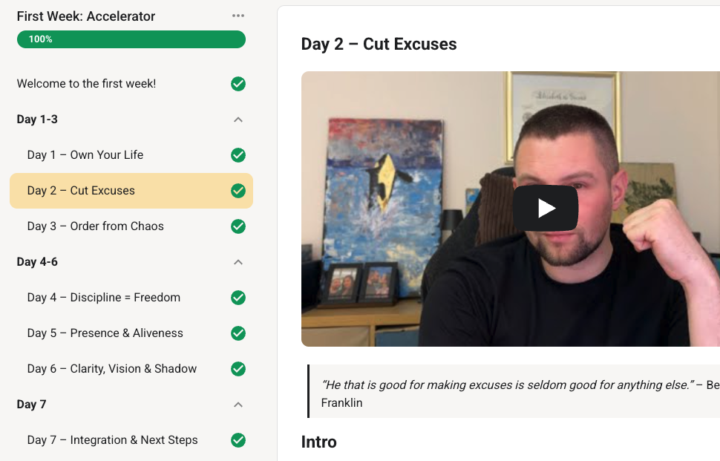 New Video Content (Week1 Course)