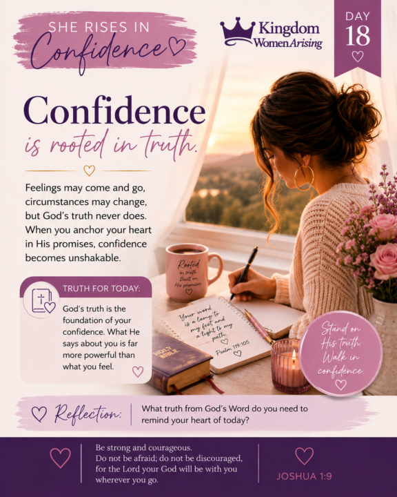 Day 18 - 🦋 She Rises in Confidence