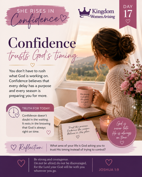 Day 17 - 🦋 She Rises in Confidence
