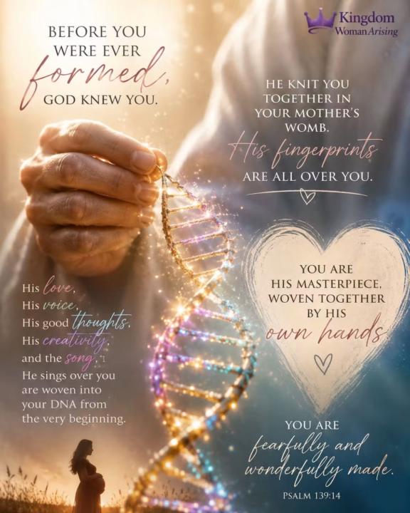God’s Fingerprint Woven into Your Very DNA