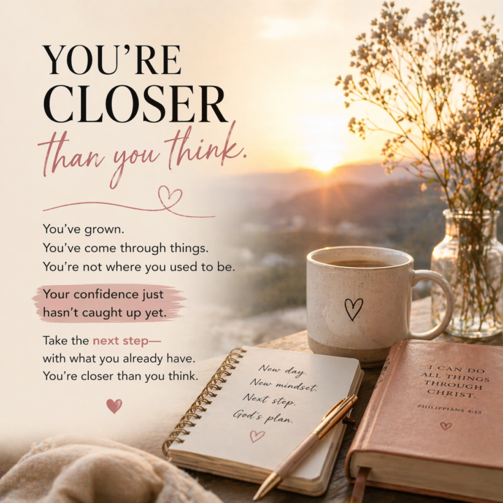 You’re closer than you think.
