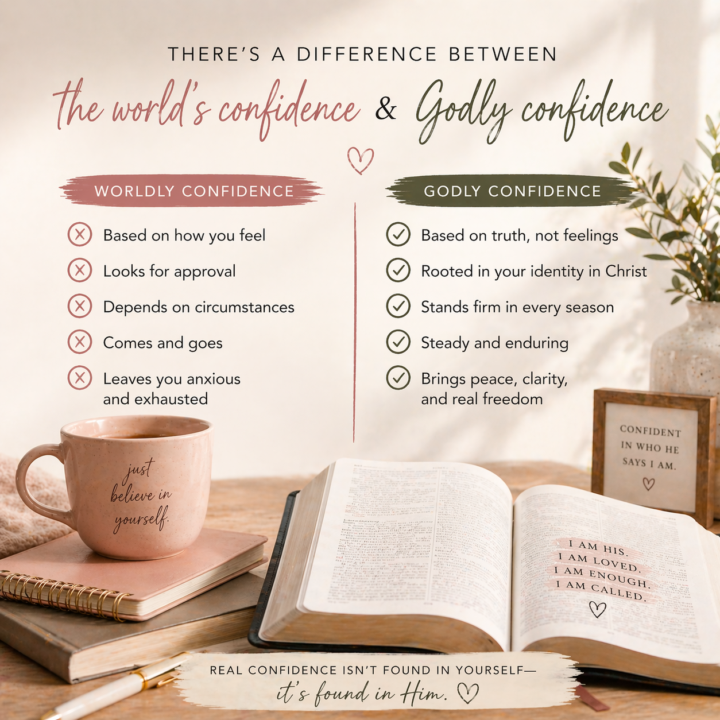 Worldly Confidence v Godly Confidence